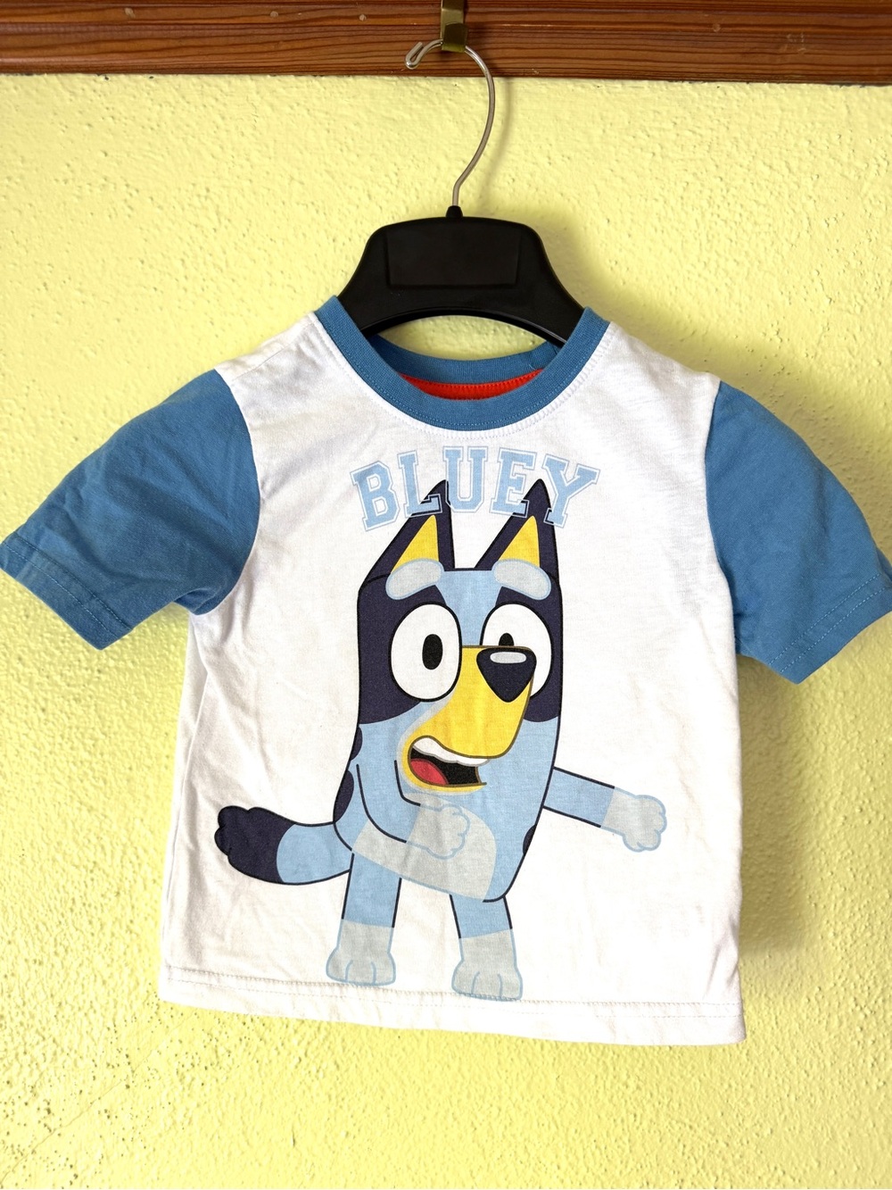 Blue & White 'Bluey' Graphic Kids Tee